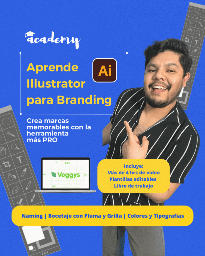 Curso de Illustrator para branding y diseño de marcas profesionales